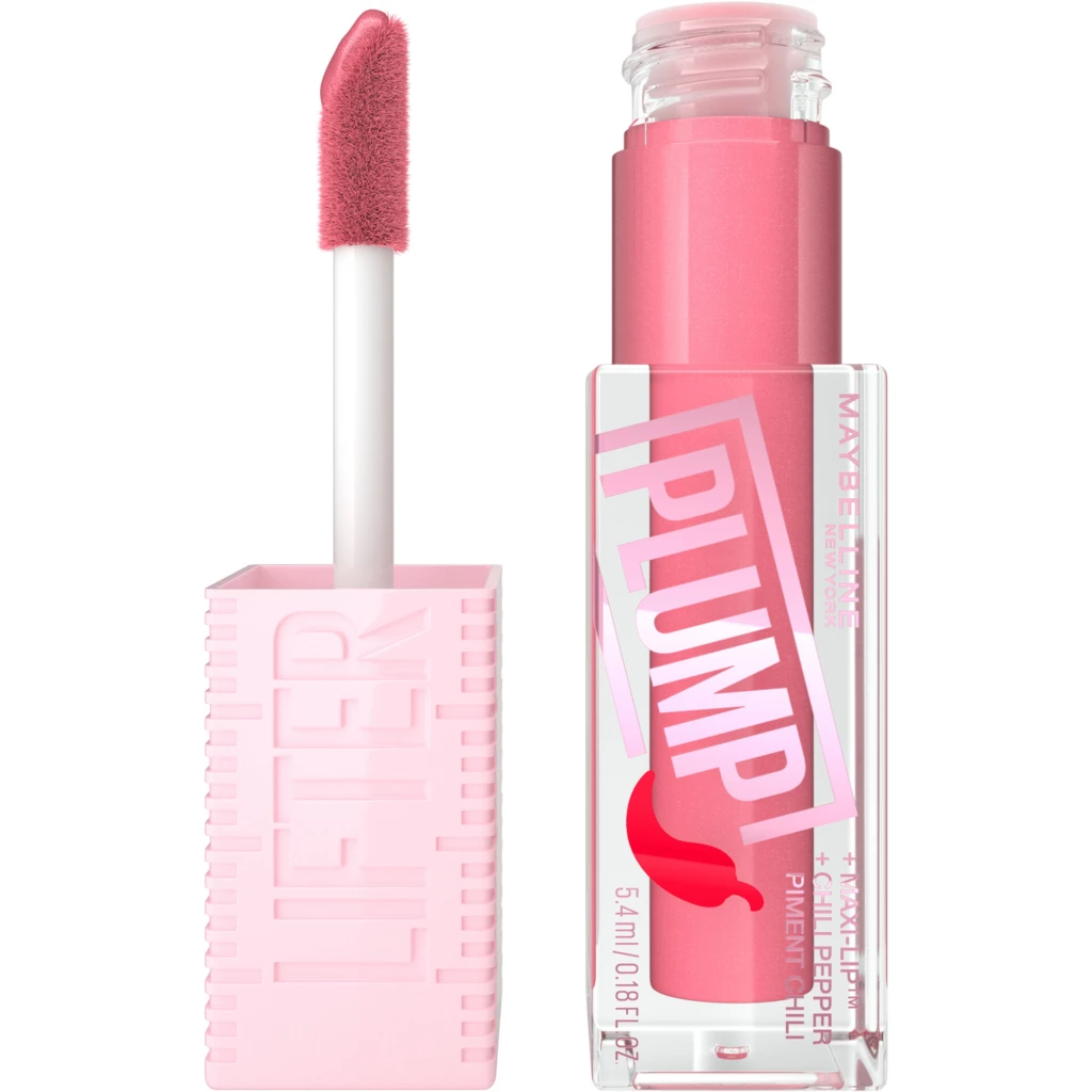 Maybelline - Lifter Plump Lipgloss 001 Blush Blazeosoitteessa Kicks.fi
