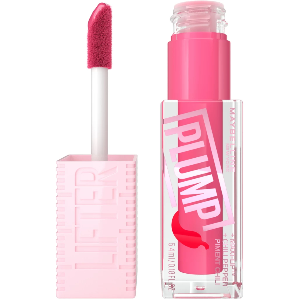 Maybelline - Lifter Plump Lipgloss 003 Pink Stingosoitteessa Kicks.fi