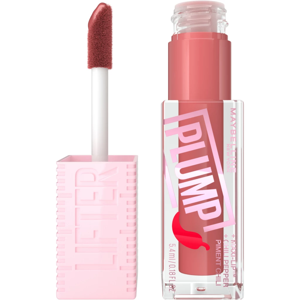 Maybelline - Lifter Plump Lipgloss 005 Peach Fever på KICKS.no