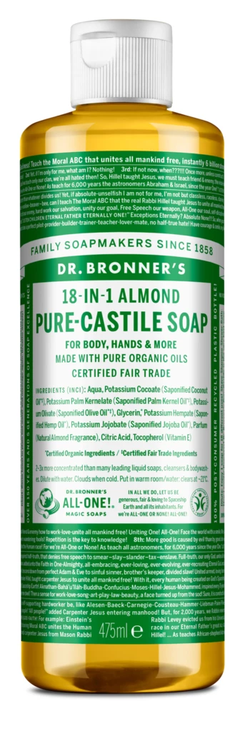 Dr. Bronner's - Almond Liquid Soap 473 ml på KICKS.se