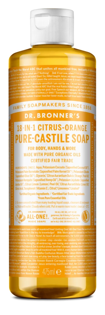 Dr. Bronner's - Citrus Liquid Soap 473 ml på KICKS.se