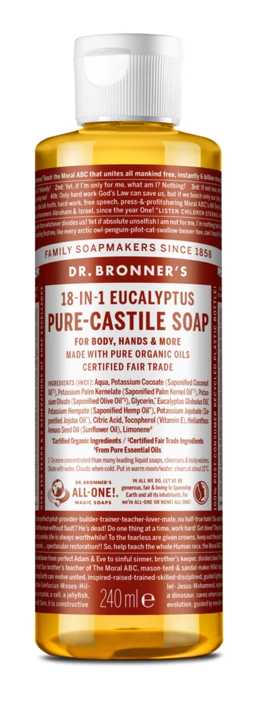 Dr. Bronner's - Eucalyptus Liquid Soap 236 ml på KICKS.no