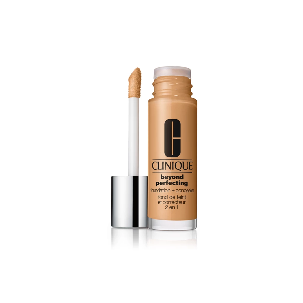 Clinique - Beyond Perfecting Foundation + Concealer WN 76 Toasted Wheat på KICKS.no
