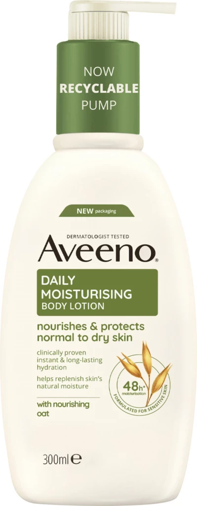 Aveeno - Daily Moisturising Body Lotion 300 ml på KICKS.se