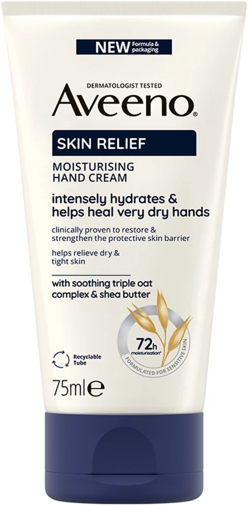 Aveeno - Skin Relief Moisturising Hand Cream 75 ml på KICKS.se