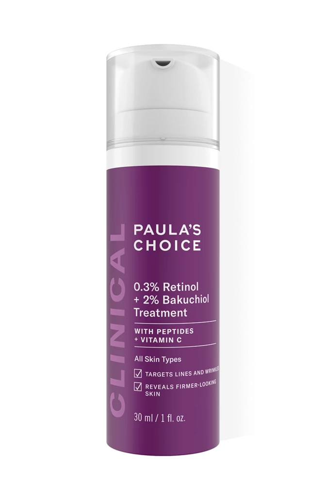 Clinical 0. 3% Retinol + 2% Bakuchiol Treatment 30 ml