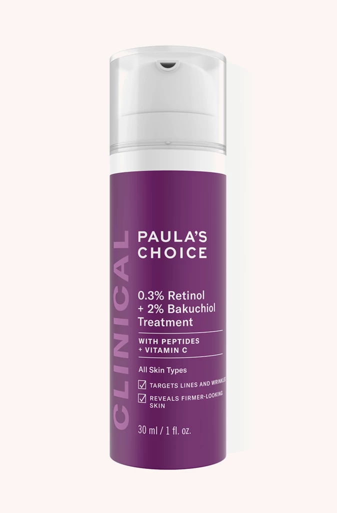 Clinical 0. 3% Retinol + 2% Bakuchiol Treatment 30 ml