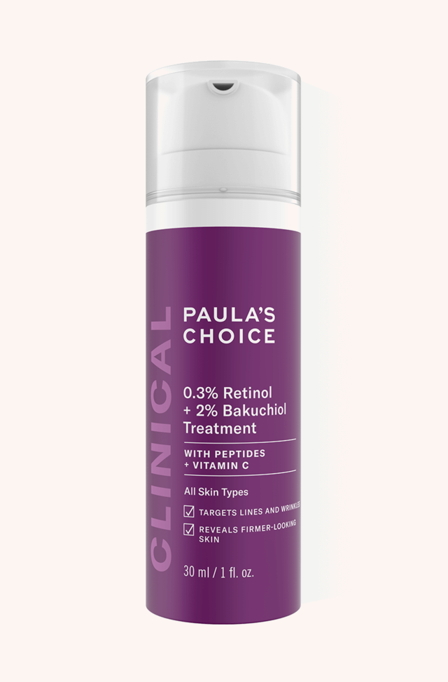 Clinical 0. 3% Retinol + 2% Bakuchiol Treatment 30 ml Clinical 0. 3% Retinol + 2% Bakuchiol Treatment 30 ml