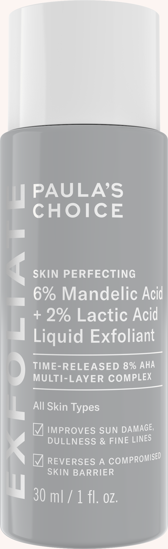 Skin Perfecting 6% Mandelic Acid + 2% Lactic Acid Liquid Exfoliant 30 ml Skin Perfecting 6% Mandelic Acid + 2% Lactic Acid Liquid Exfoliant 30 ml