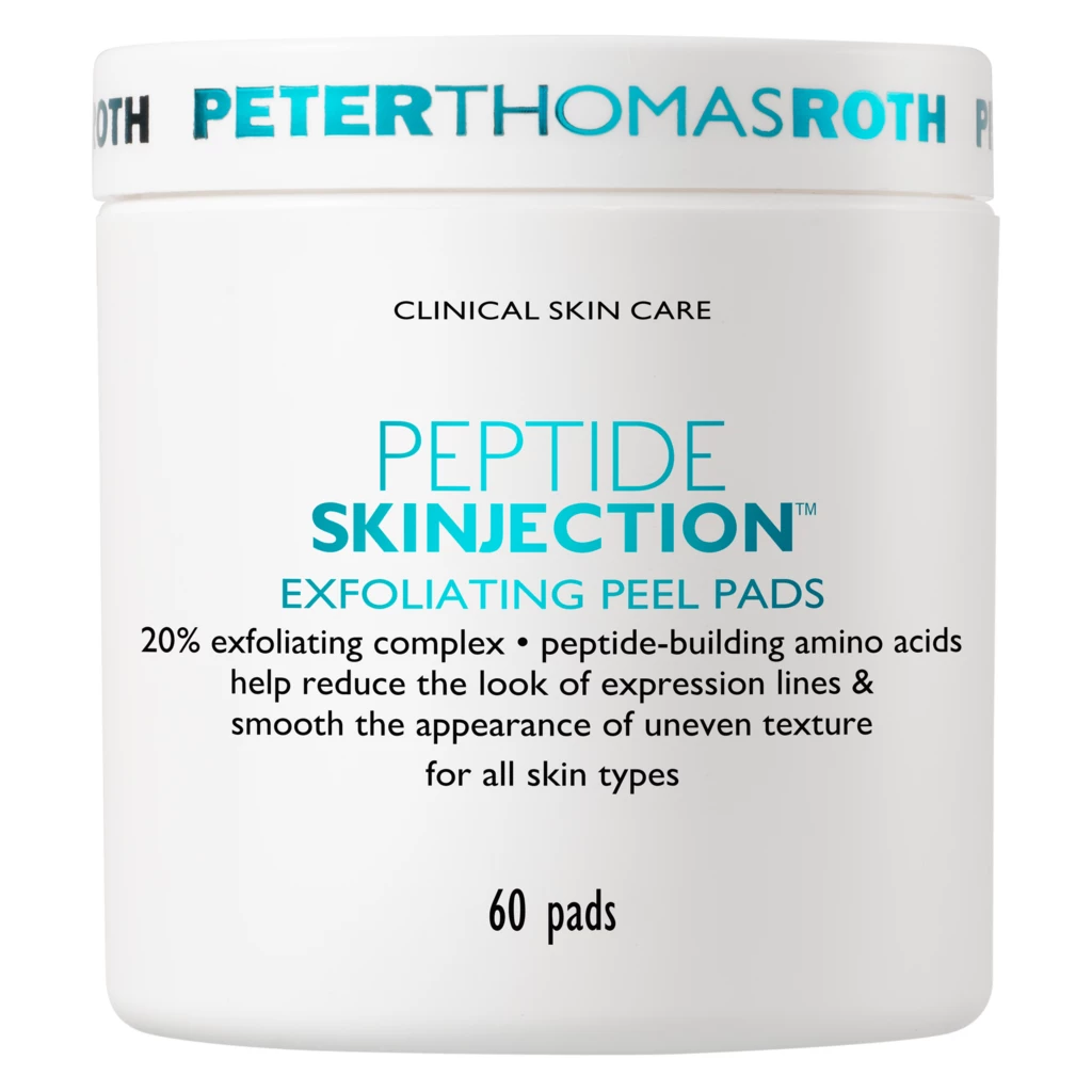 Peter Thomas Roth - Peptide Skinjection™ Exfoliating Peel Pads 60 stk på KICKS.se