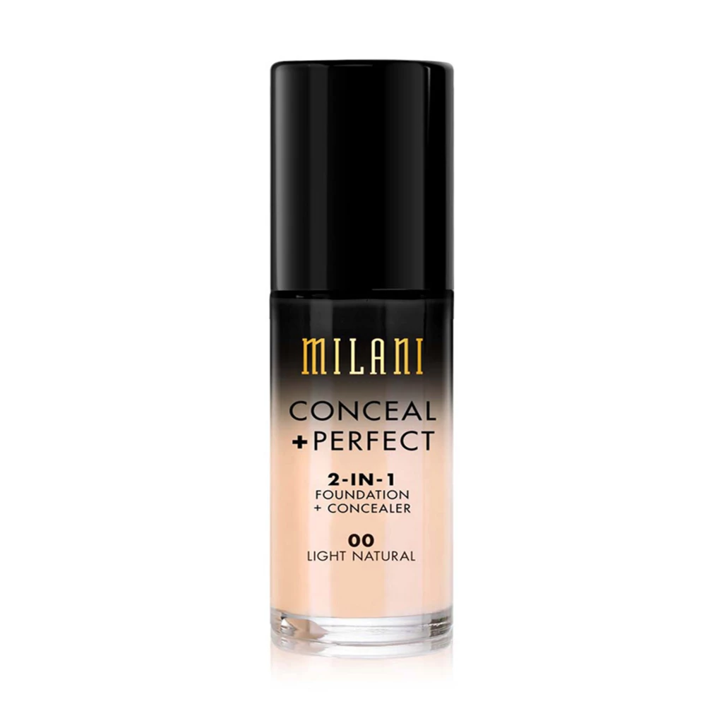Milani - Conceal + Perfect 2-In-1 Foundation 00 Light Natural på KICKS.se