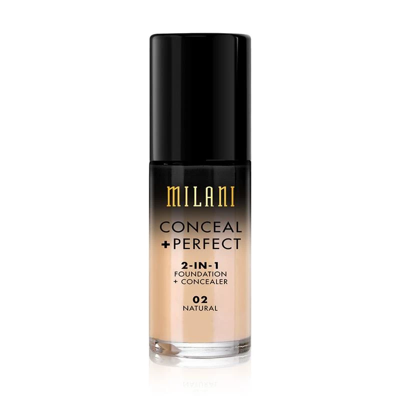 Milani - Conceal + Perfect 2-In-1 Foundation 02 Natural på KICKS.no