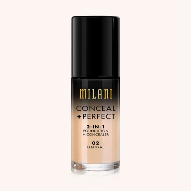 Conceal + Perfect 2-In-1 Foundation 02 Natural Conceal + Perfect 2-In-1 Foundation 02 Natural