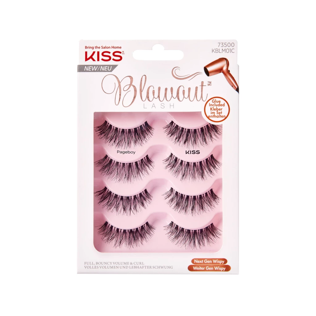 Kiss - Blowout Lash False Lashes LM01 Pageboy på KICKS.se