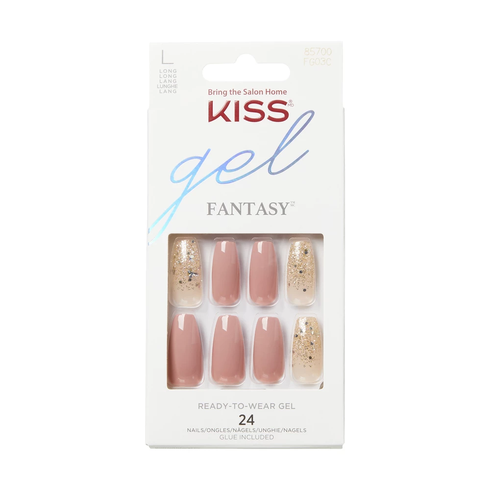 Kiss - Gel Fantasy Midnight Sky 28 pcs på KICKS.no