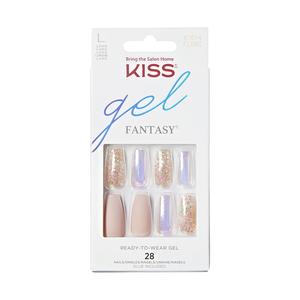 Kiss - Gel Fantasy Fancy Brunch 28 pcsosoitteessa Kicks.fi