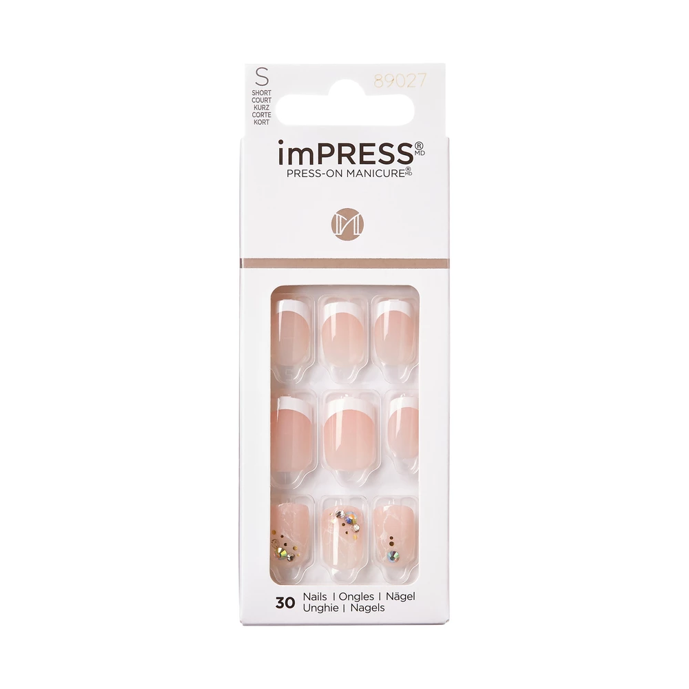 Kiss - ImPRESS Artificial Nail - My Worth 30 pcs på KICKS.no
