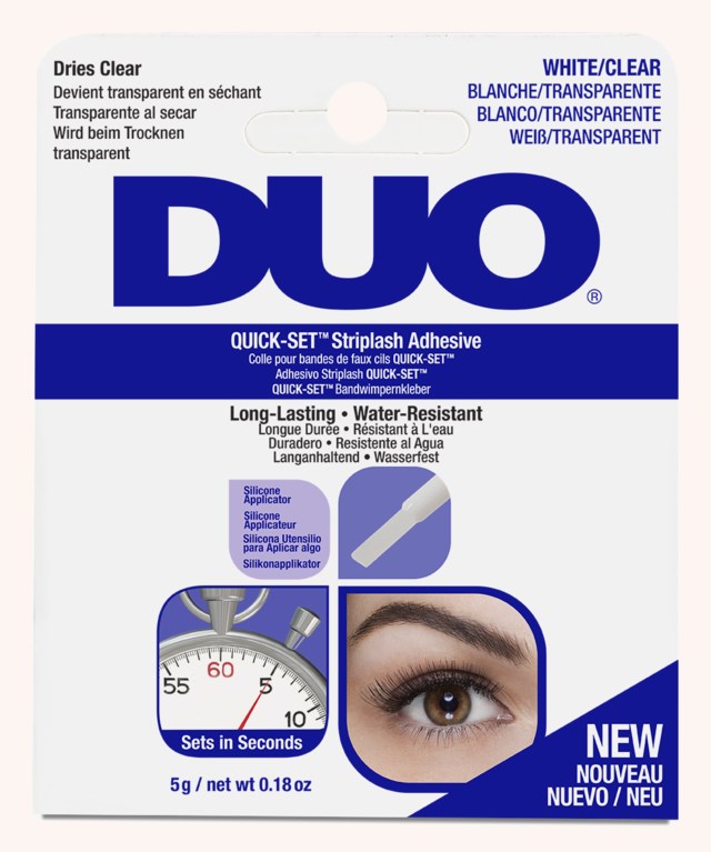 DUO Quick-Set Brush-On Lash Adhesive Clear DUO Quick-Set Brush-On Lash Adhesive Clear