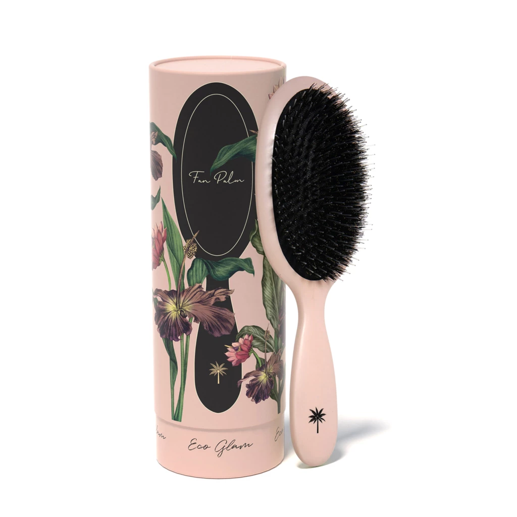 Fan Palm - Boar- & Nylon Brush Eco Glam Medium på KICKS.no