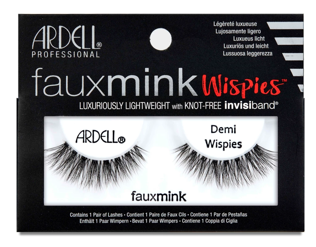 Ardell - Faux Mink Demi Wispies False Lashes Black på KICKS.no