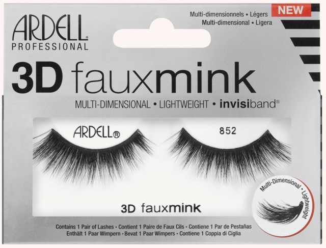 3D Faux Mink False Lashes 852 3D Faux Mink False Lashes 852