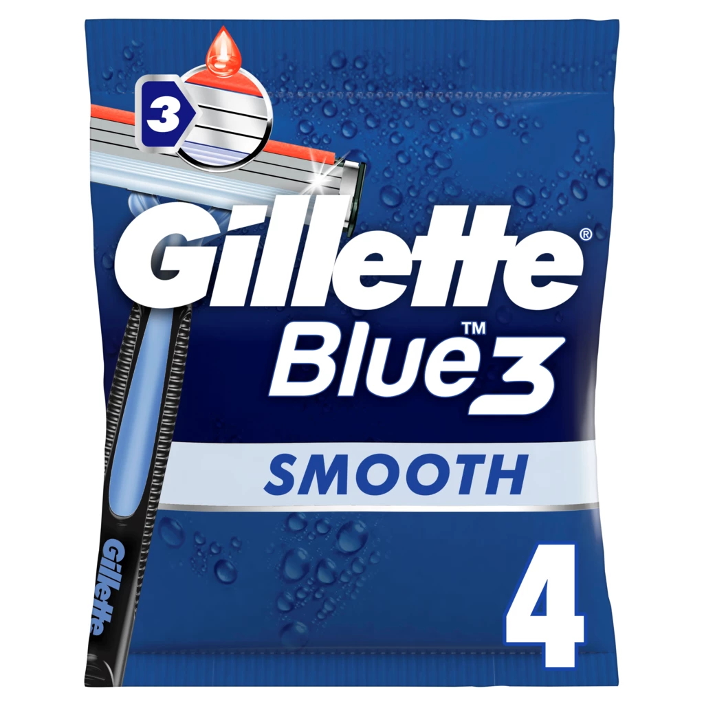 Gillette - Blue3 Disposable Razor på KICKS.se