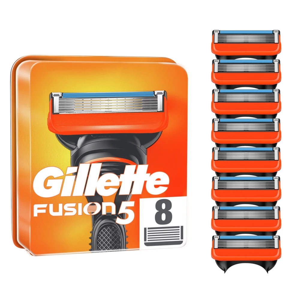 Gillette - Fusion5 Razor Blades 8 Pack på KICKS.no