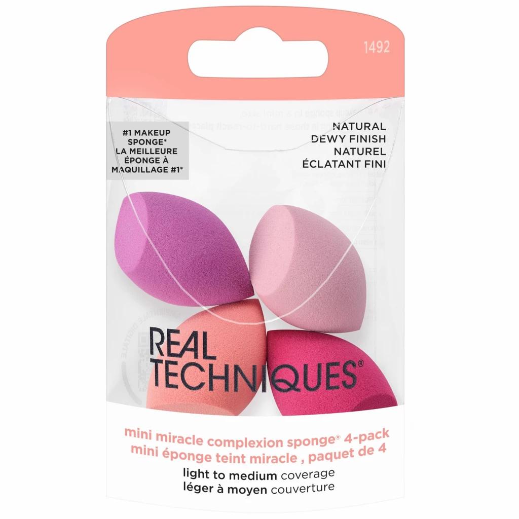 Real Techniques - 4 Mini Miracle Complexion Sponges på KICKS.se