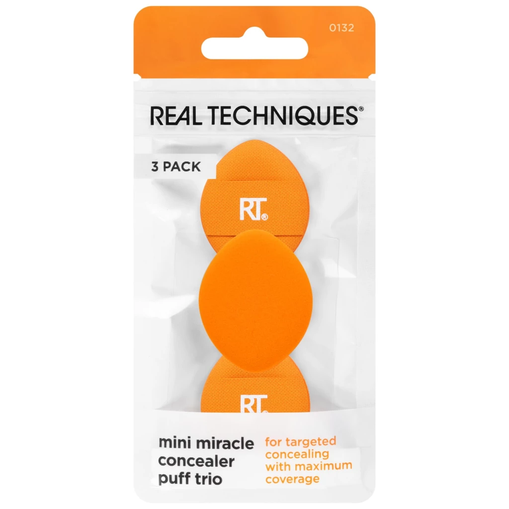 Real Techniques - Mini Miracle Concealer Puff Trio på KICKS.se