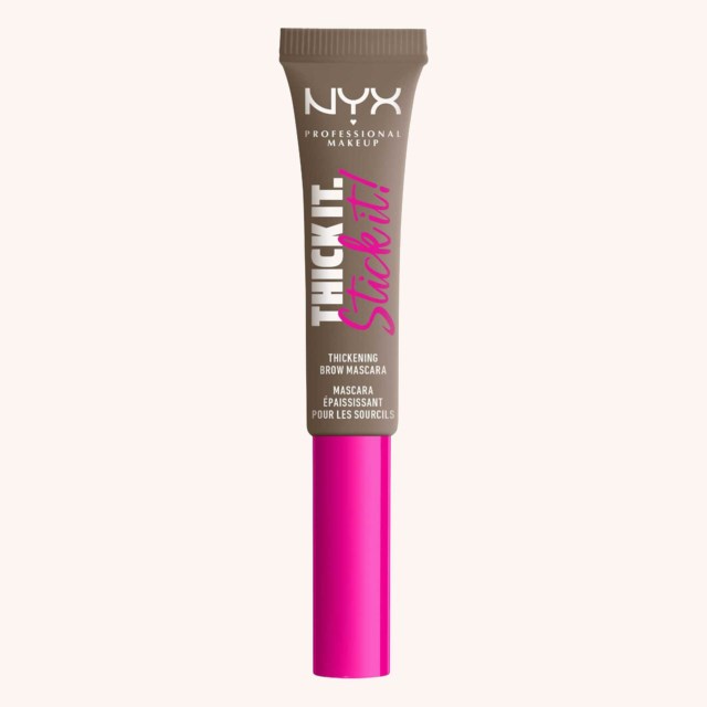 Thick it. Stick it! Brow Mascara 1 Taupe Thick it. Stick it! Brow Mascara 1 Taupe