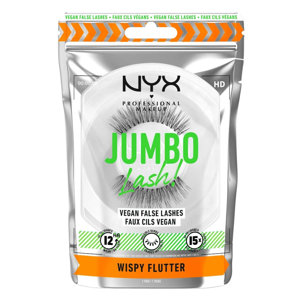 NYX Professional Makeup - Jumbo Lash! Vegan False Lashes Wispy Flutter på KICKS.se