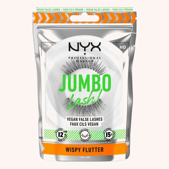 Jumbo Lash! Vegan False Lashes Wispy Flutter Jumbo Lash! Vegan False Lashes Wispy Flutter