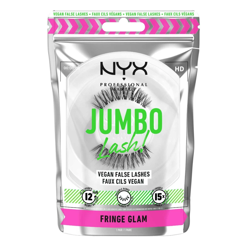 NYX Professional Makeup - Jumbo Lash! Vegan False Lashes Fringe Glam på KICKS.se