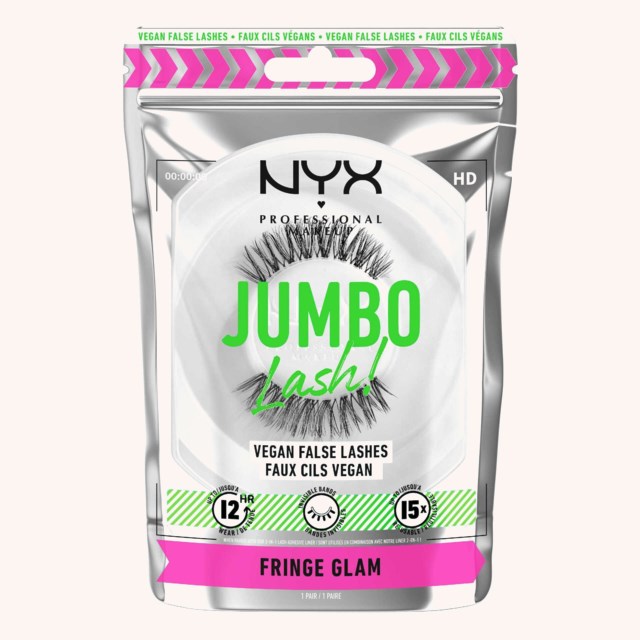 Jumbo Lash! Vegan False Lashes Fringe Glam Jumbo Lash! Vegan False Lashes Fringe Glam