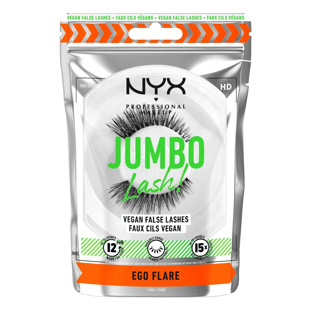NYX Professional Makeup - Jumbo Lash! Vegan False Lashes Ego Flare på KICKS.se