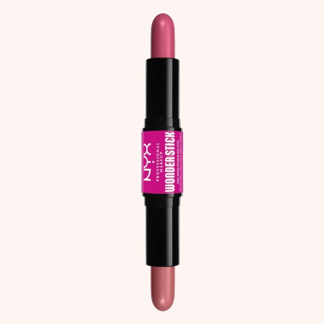 Wonder Stick Dual-Ended Cream Blush Stick Light Peach N Baby Pink Wonder Stick Dual-Ended Cream Blush Stick Light Peach N Baby Pink
