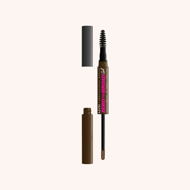 Zero To Brow Longwear Brow Gel 6 Chocolate