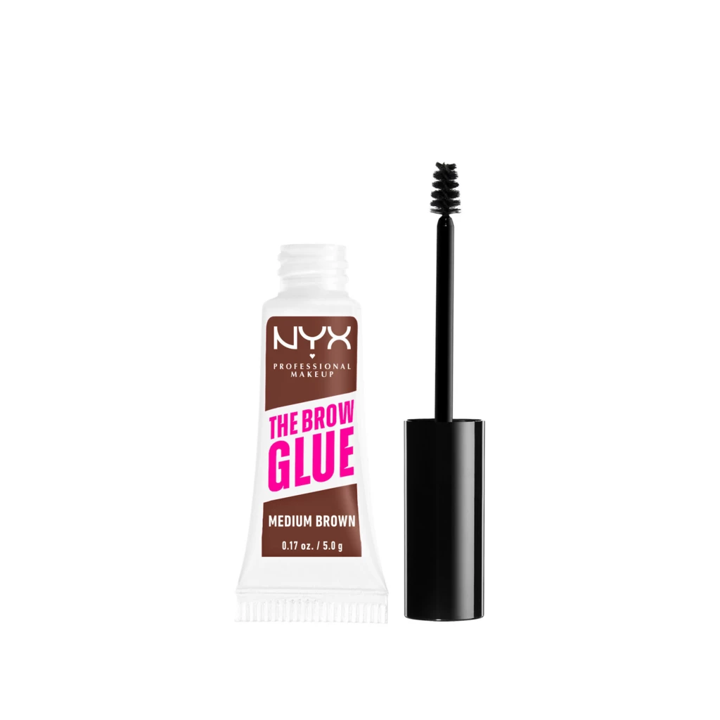 NYX Professional Makeup - The Brow Glue Instant Styler 3 Medium Brown på KICKS.se