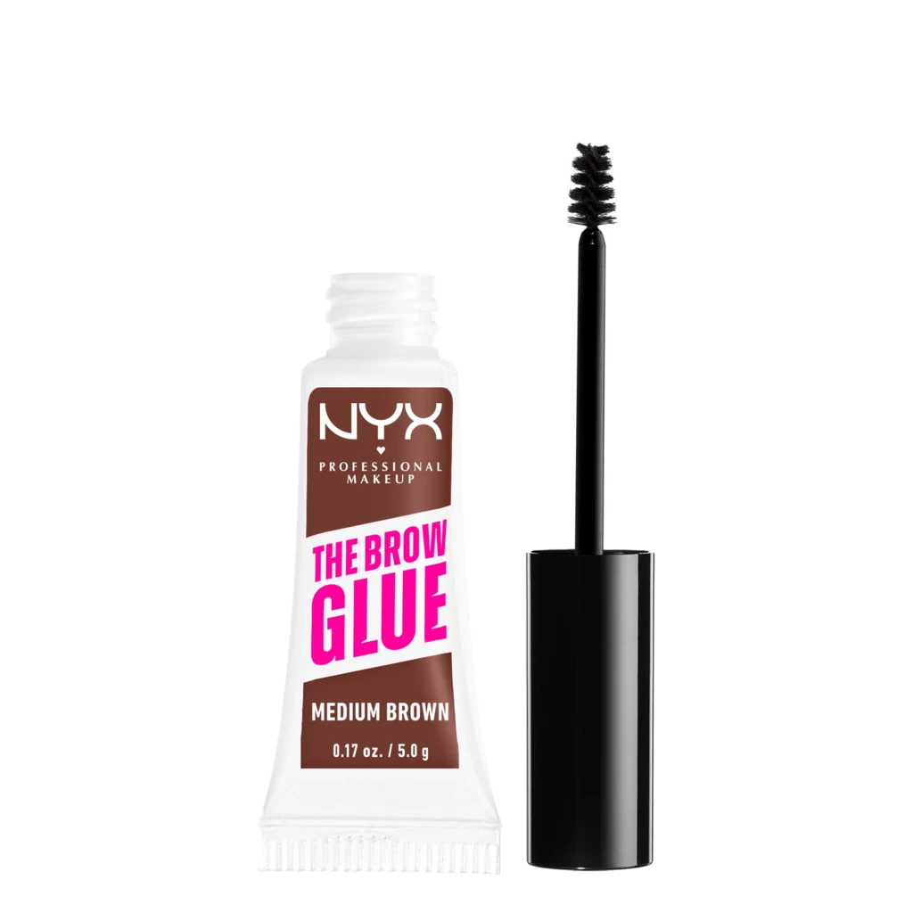 NYX Professional Makeup - The Brow Glue Instant Brow Styler 3 Medium Brown på KICKS.no