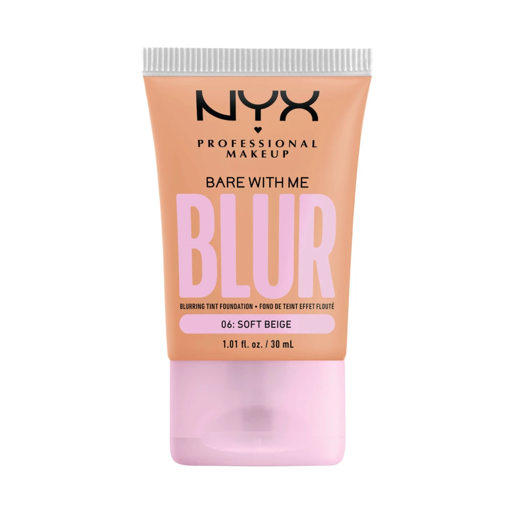 NYX Professional Makeup - Bare With Me Blur Tint Foundation 6 Soft Beige på KICKS.se