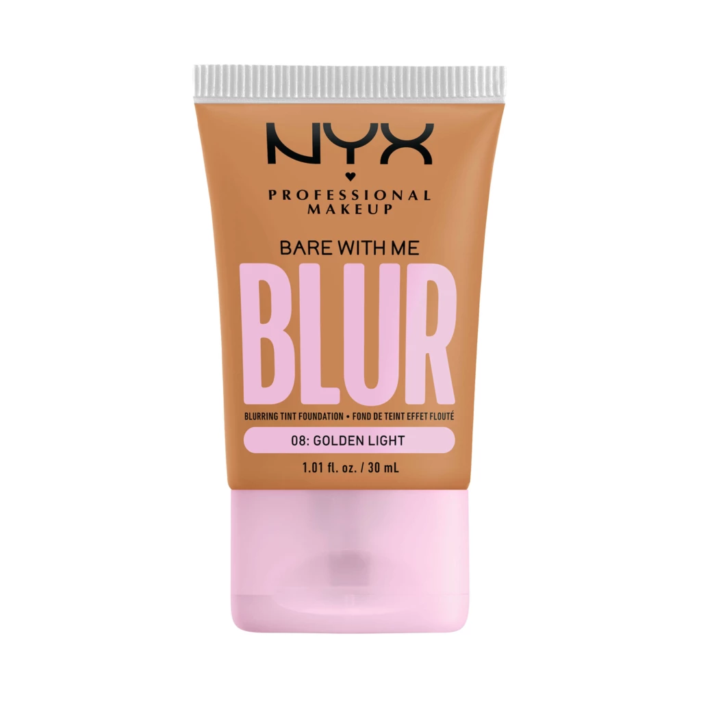 NYX Professional Makeup - Bare With Me Blur Tint Foundation 8 Golden Light på KICKS.se