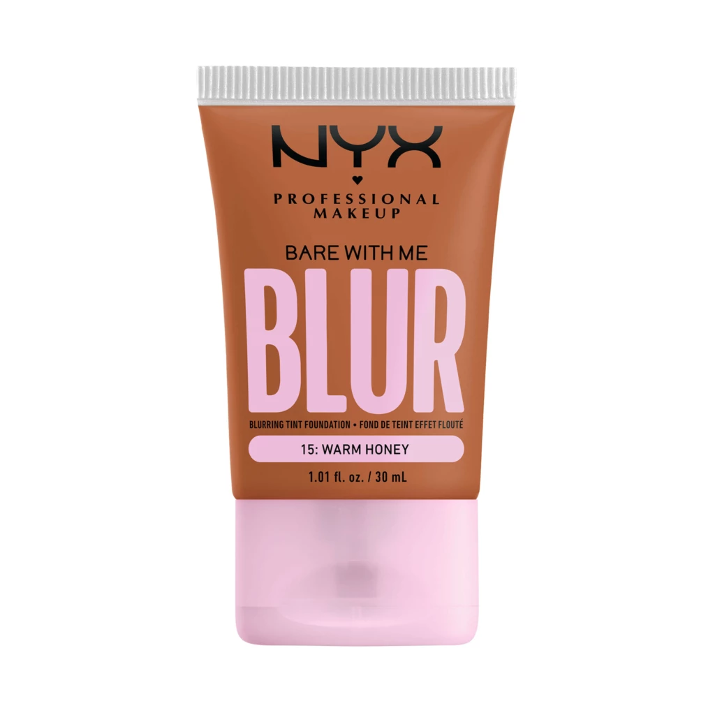 NYX Professional Makeup Bare With Me Blur Tint Foundation 15 Warm Honey - 30 ml