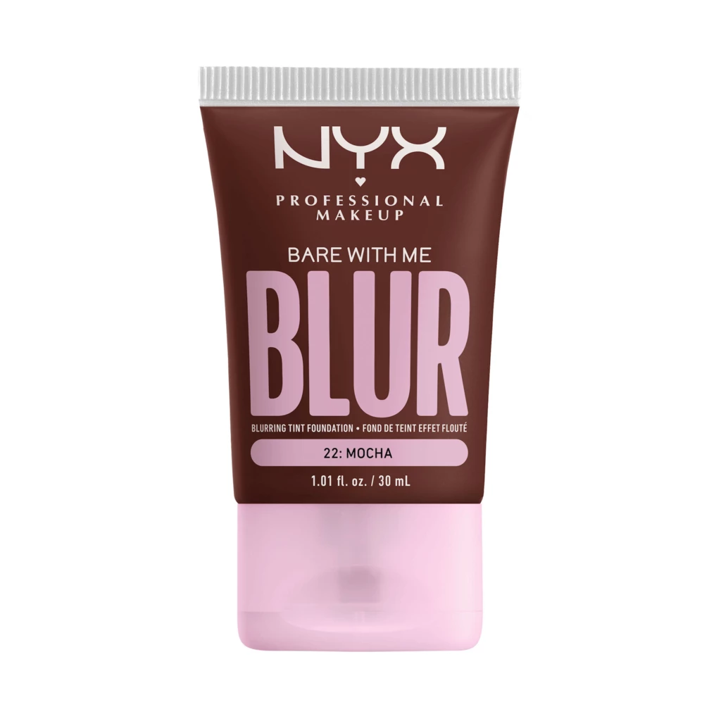 NYX Professional Makeup - Bare With Me Blur Tint Foundation 22 Mocha på KICKS.se