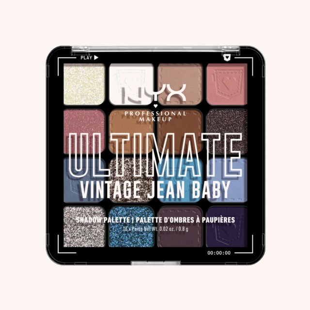 Ultimate Color Palette 16-pan 01W Vintage Jean Baby Ultimate Color Palette 16-pan 01W Vintage Jean Baby