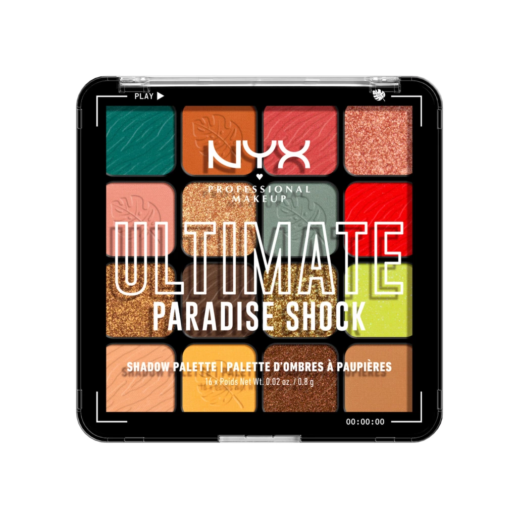 NYX Professional Makeup - Ultimate Color Palette 16-pan 02W Paradise Shock på KICKS.no