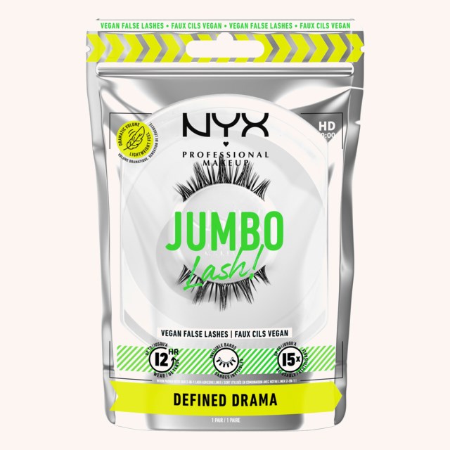 Jumbo Lash! Vegan False Lashes 8 Defined Dram Jumbo Lash! Vegan False Lashes 8 Defined Dram