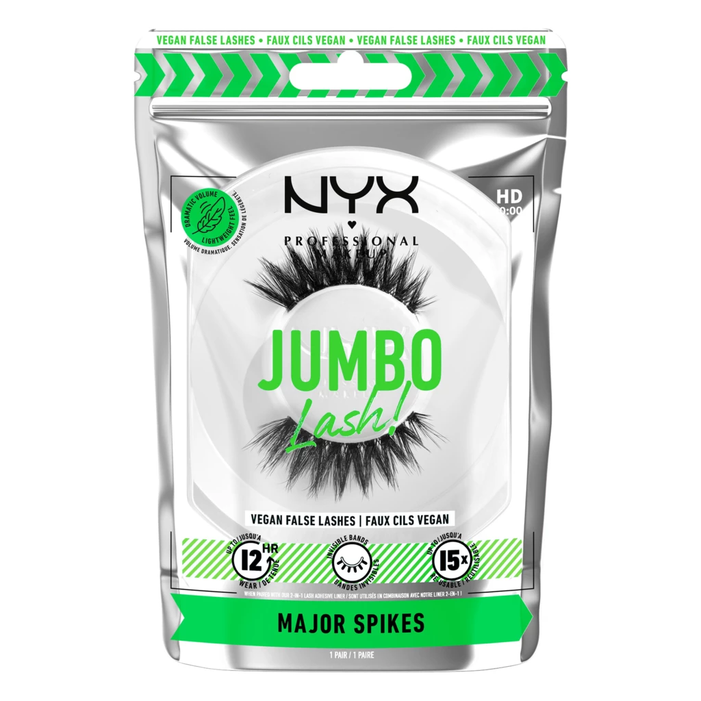 NYX Professional Makeup - Jumbo Lash! Vegan False Lashes 9 Major Spikes på KICKS.no