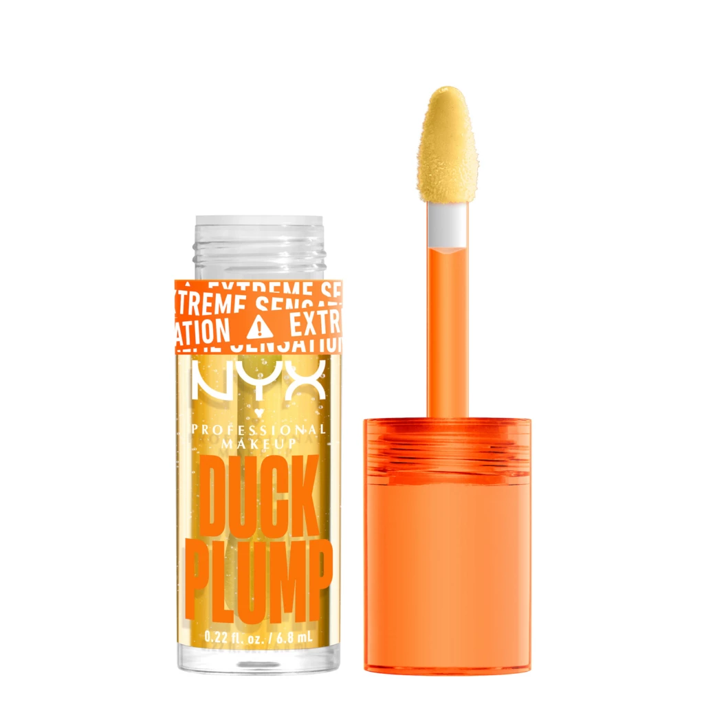 NYX Professional Makeup - Duck Plump Lip Lacquer 01 Clearly Spicy på KICKS.no