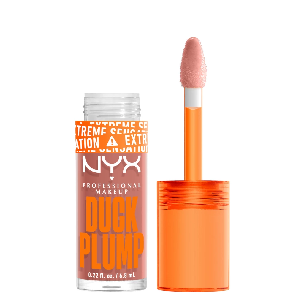 NYX Professional Makeup - Duck Plump Lip Lacquer 02 Bangin' Bare på KICKS.se