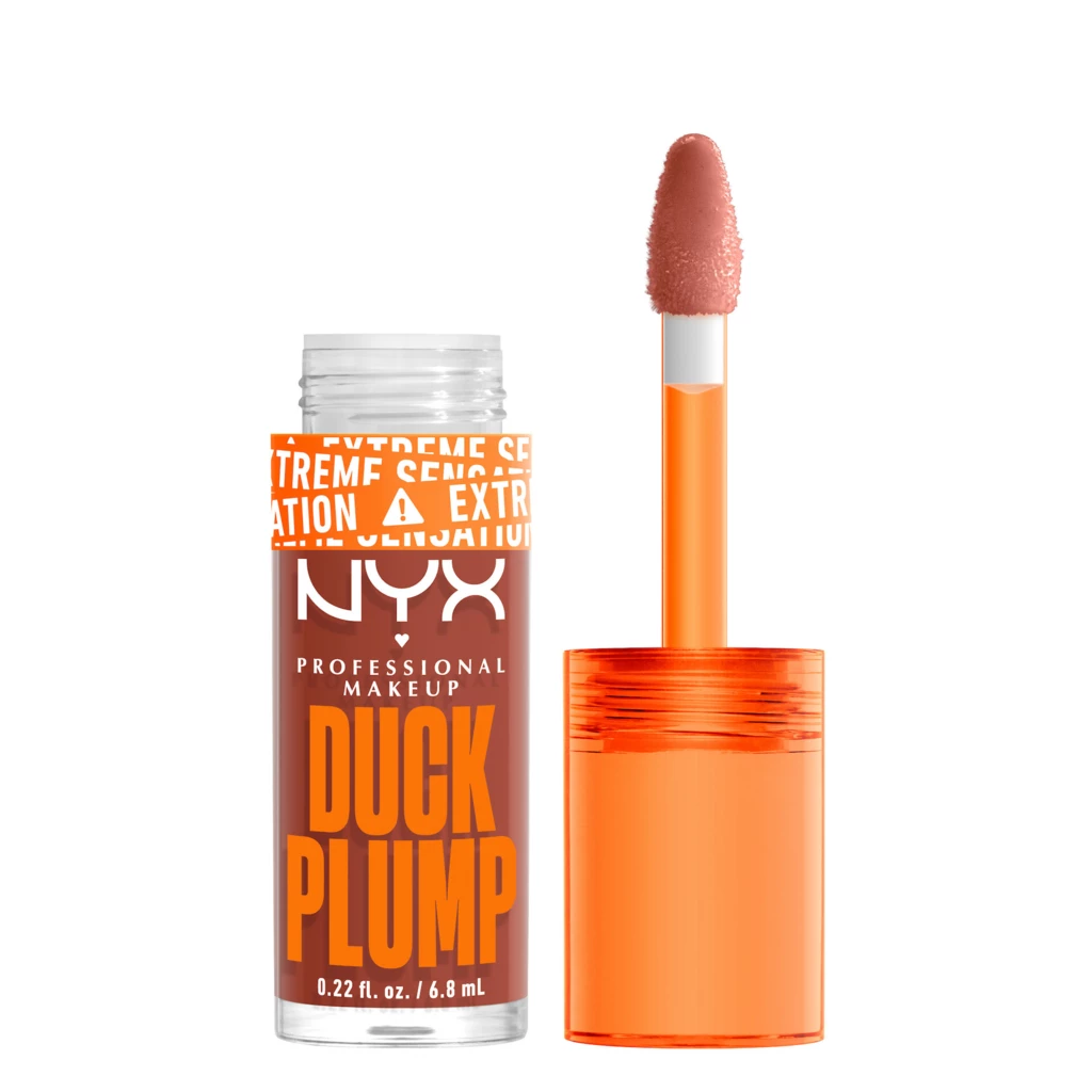 NYX Professional Makeup - Duck Plump Lip Lacquer 05 Brown Of Applause på KICKS.se